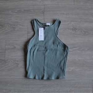 Hunter & Brown ribbed tank top